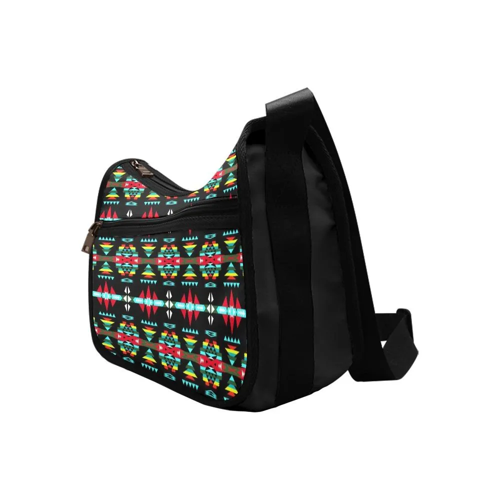 River Trail Sunset Crossbody Bags