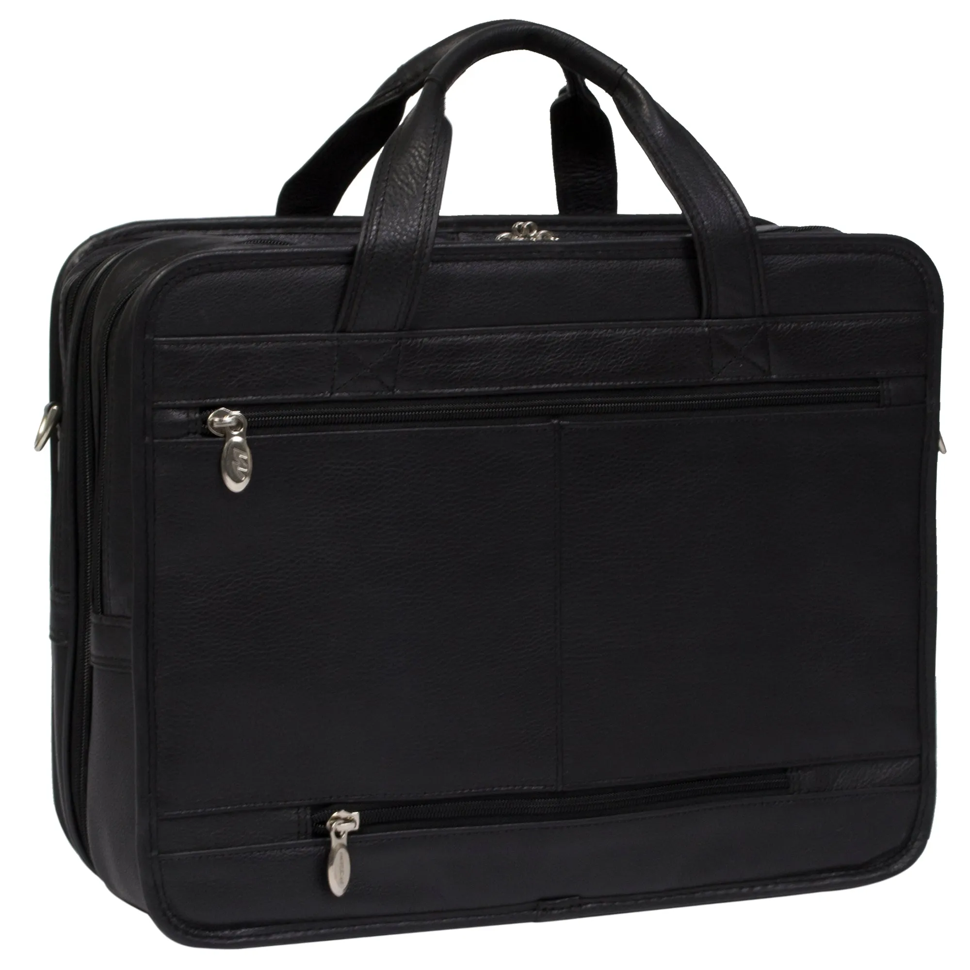 RIVER WEST | 15" Leather Laptop Briefcase