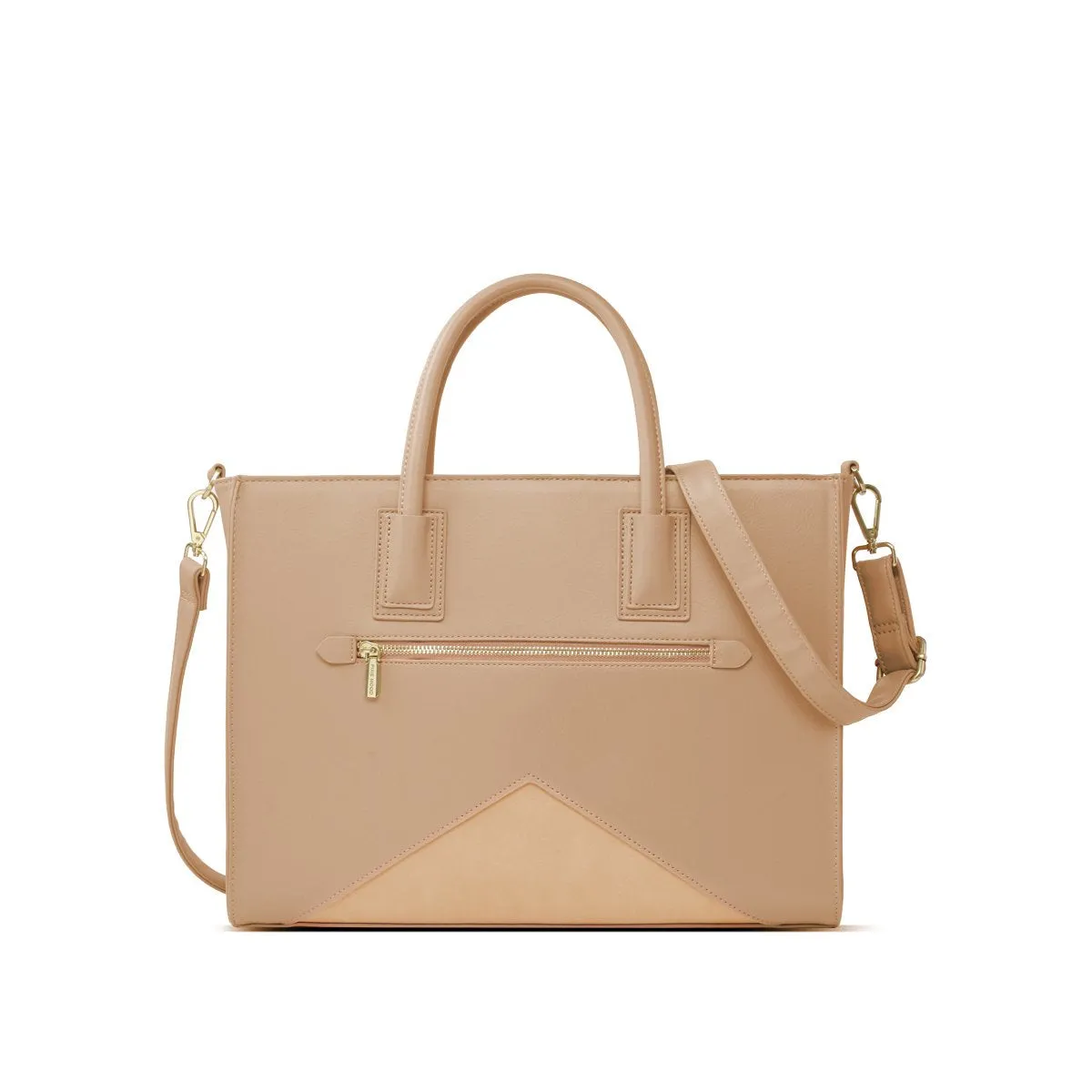 Sand Greta Work Tote