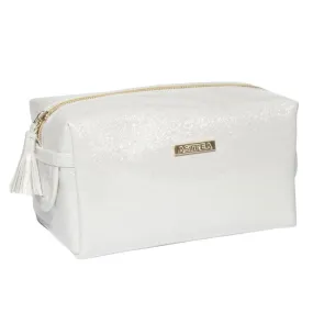 Sanjo La Fuente Cream Cosmetic Bag