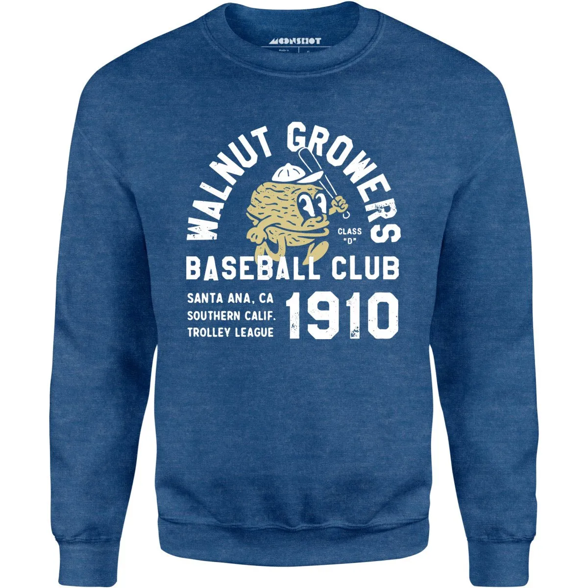 Santa Ana Walnut Growers - California - Vintage Defunct Baseball Teams - Unisex Sweatshirt