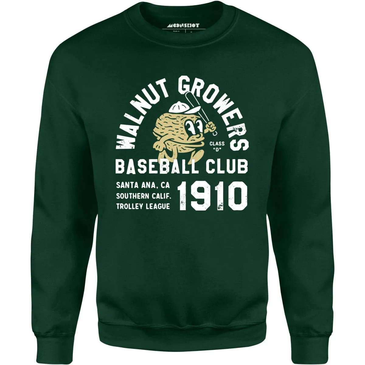 Santa Ana Walnut Growers - California - Vintage Defunct Baseball Teams - Unisex Sweatshirt