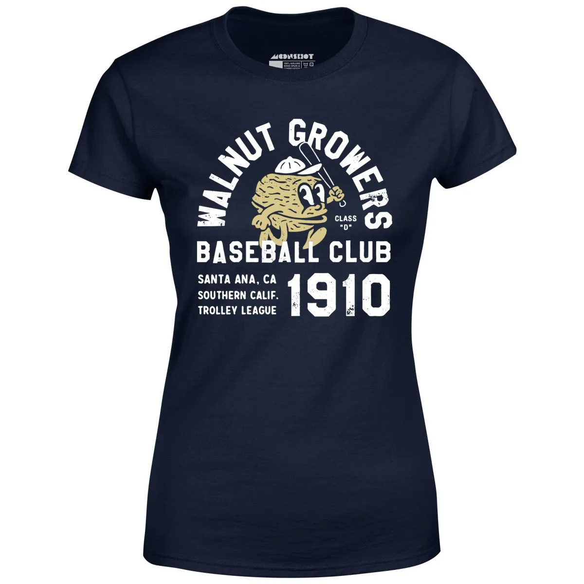 Santa Ana Walnut Growers - California - Vintage Defunct Baseball Teams - Women's T-Shirt