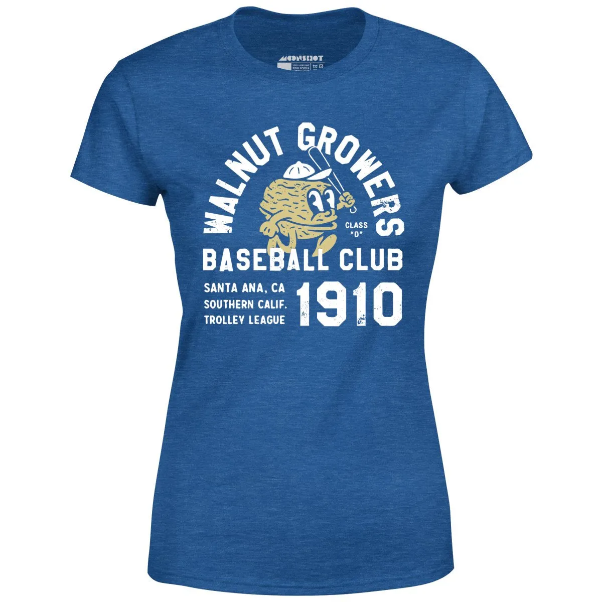 Santa Ana Walnut Growers - California - Vintage Defunct Baseball Teams - Women's T-Shirt