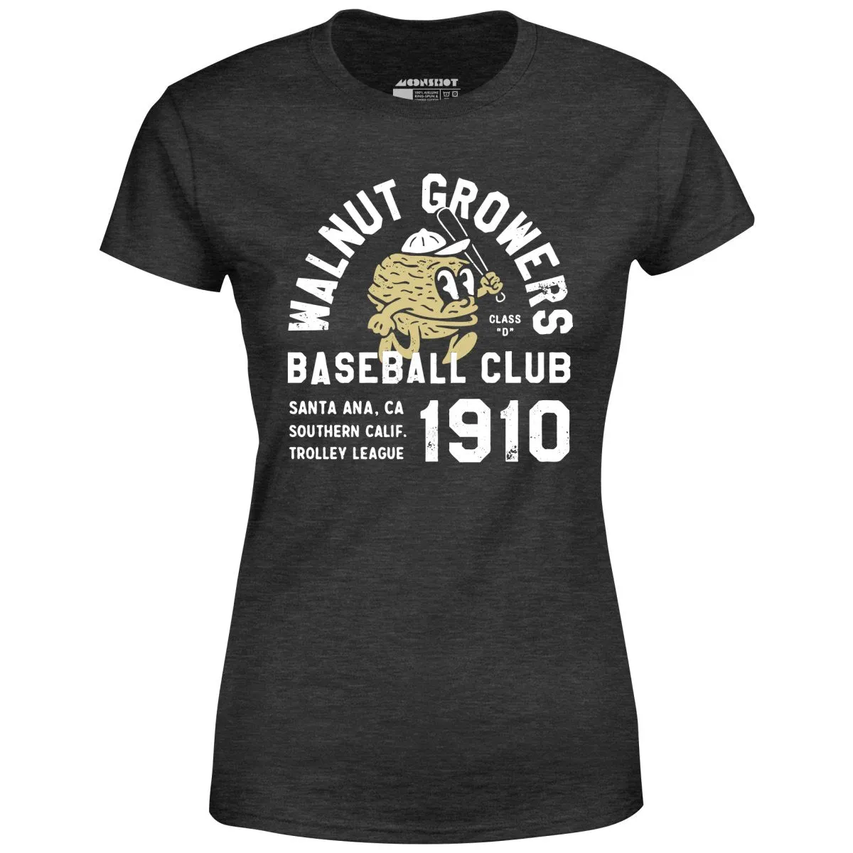 Santa Ana Walnut Growers - California - Vintage Defunct Baseball Teams - Women's T-Shirt