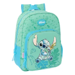 School Bag Stitch Aloha Turquoise 26 x 34 x 11 cm