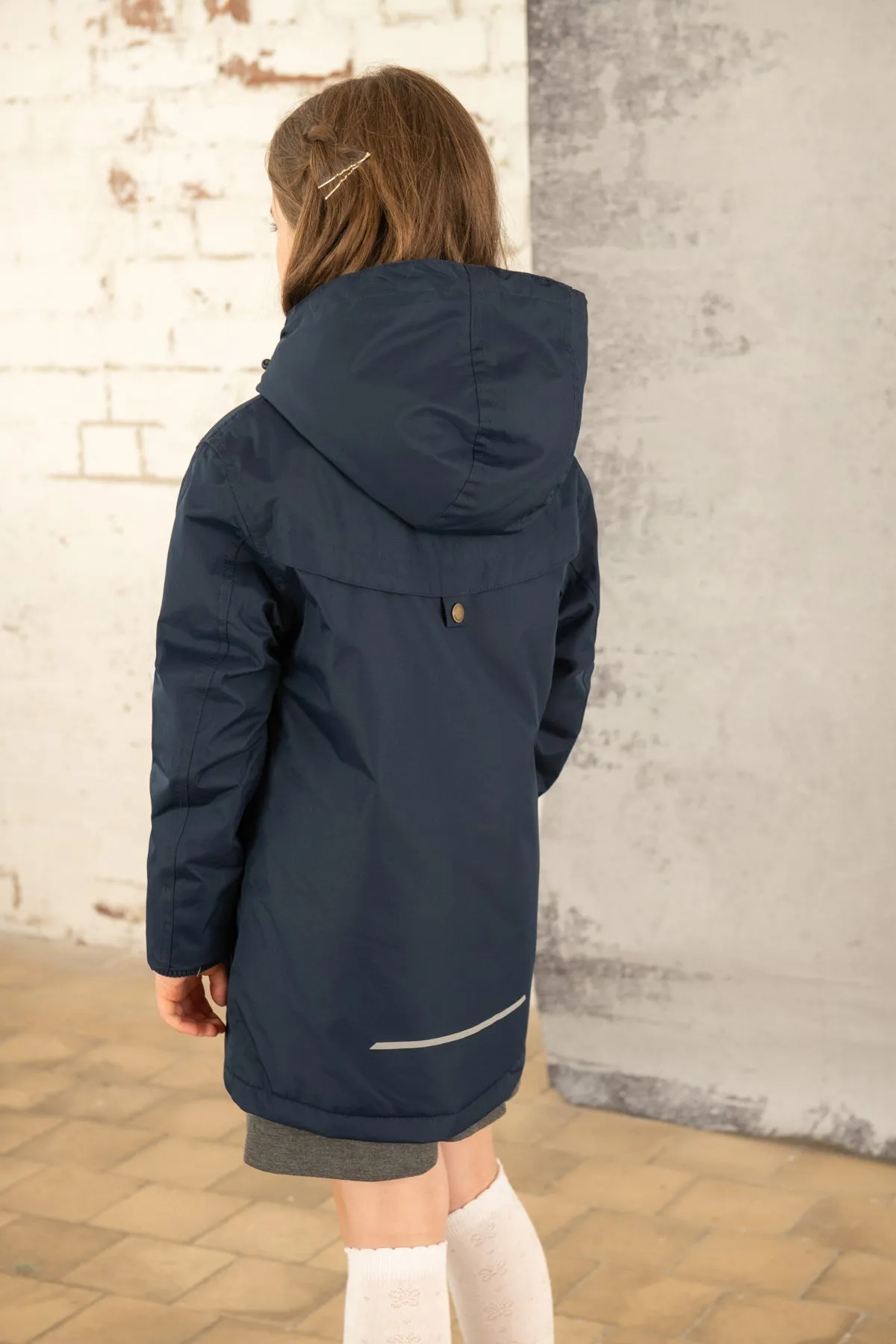 School Coat - Navy