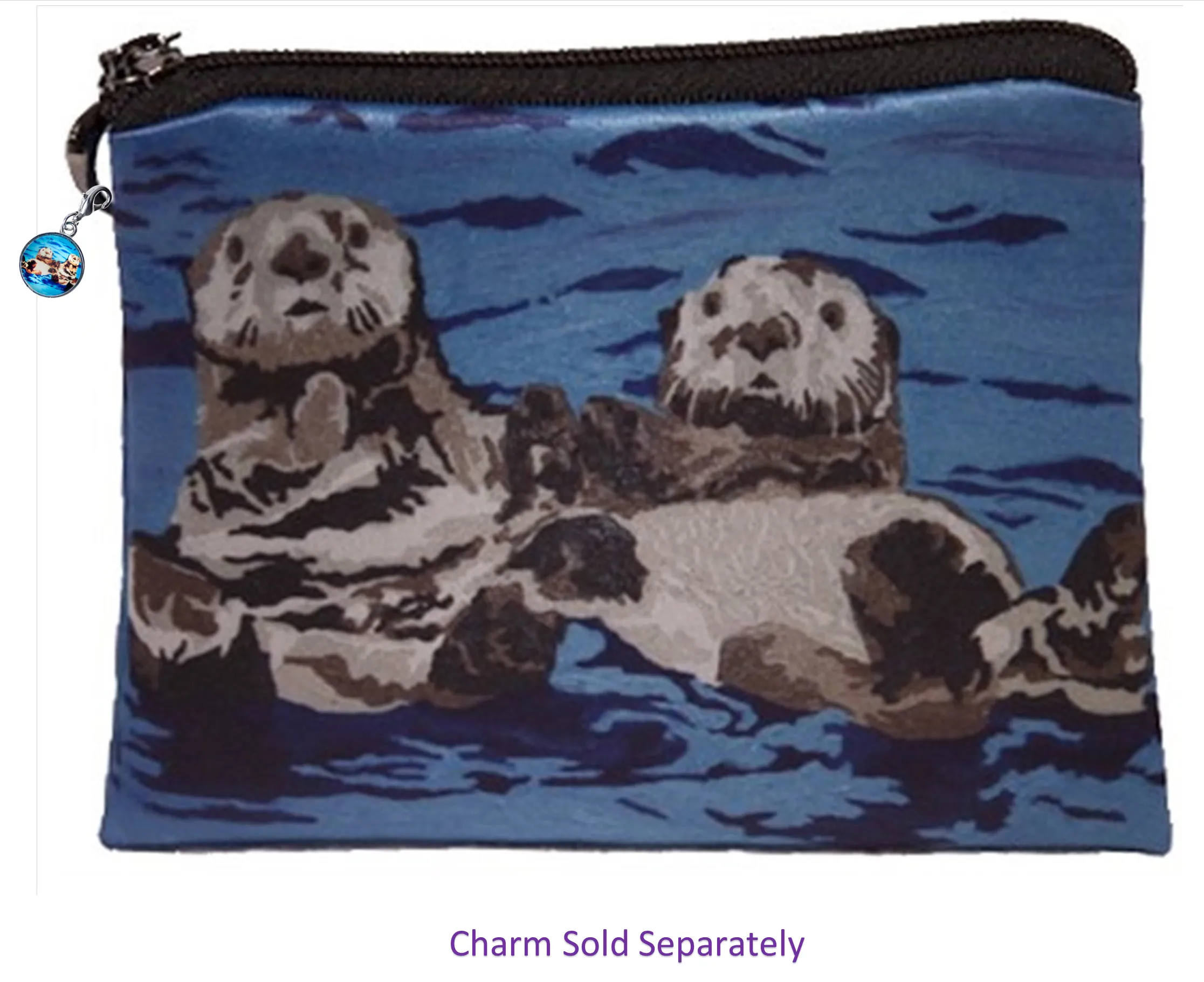 Sea Otter Change Purse- Best Friends