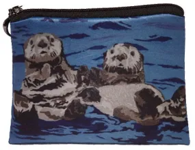 Sea Otter Change Purse- Best Friends