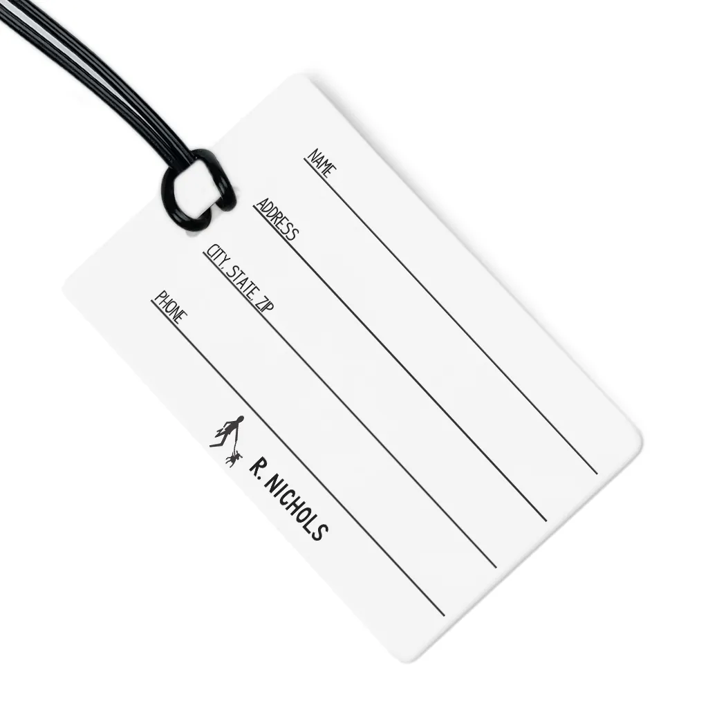 Seattle Luggage Tag