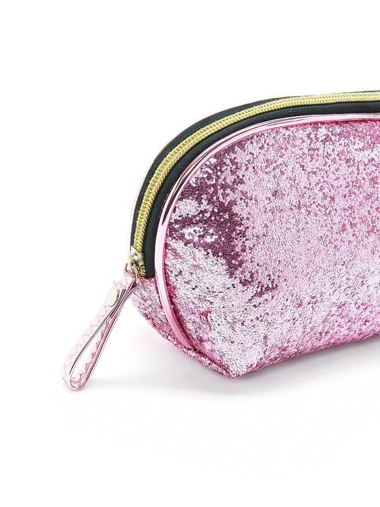 Sequin Makeup Bag