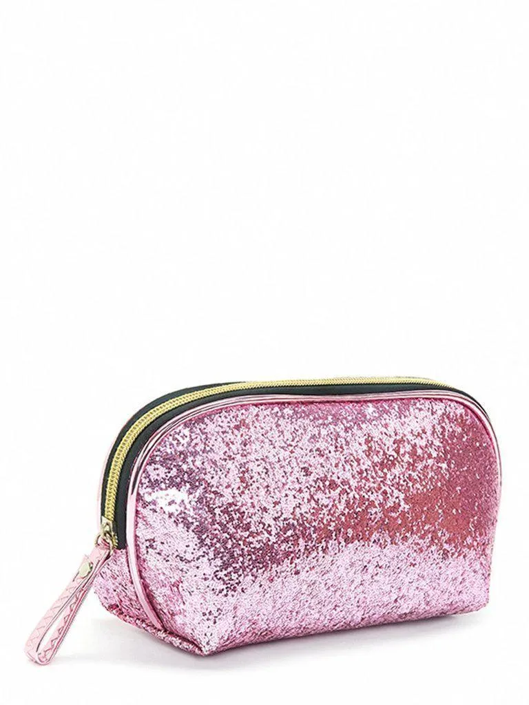 Sequin Makeup Bag