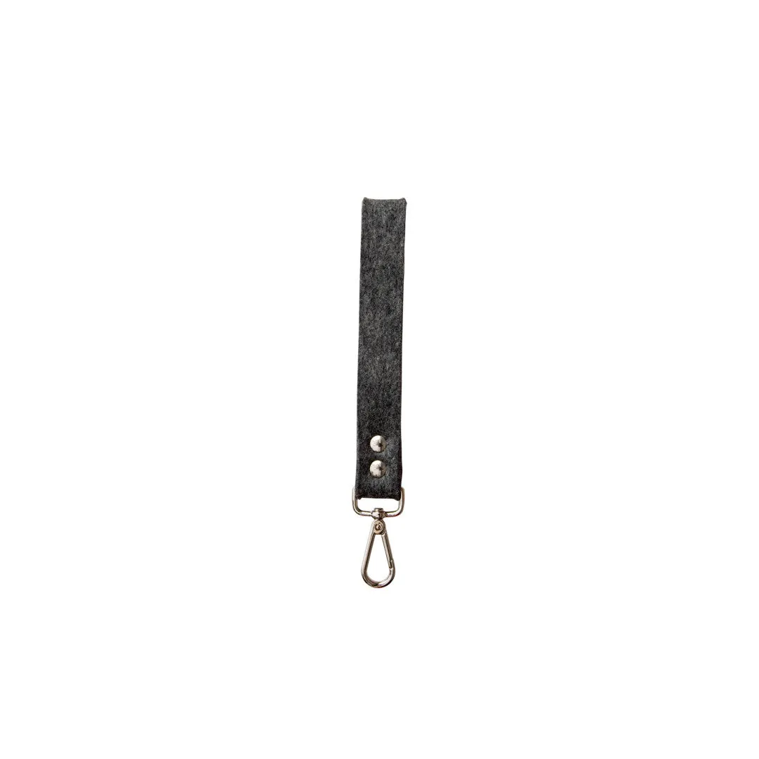 short felt key cord with clip | Rome