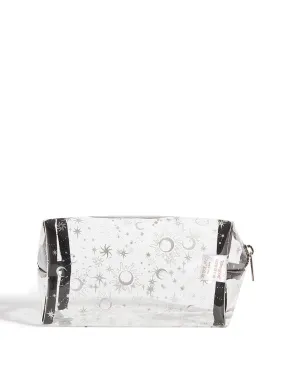 Silver Celestial Makeup Bag