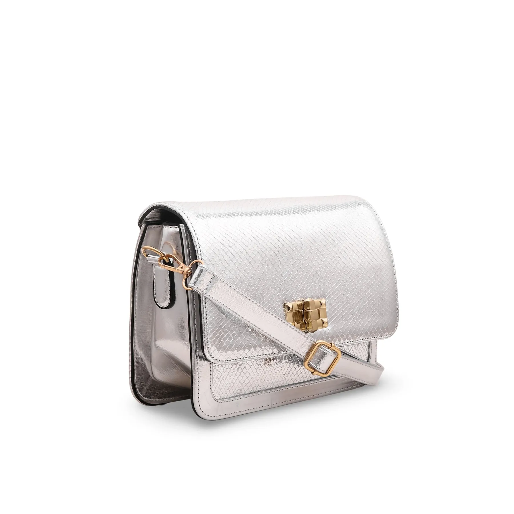 Silver Crossbody Bag P54569