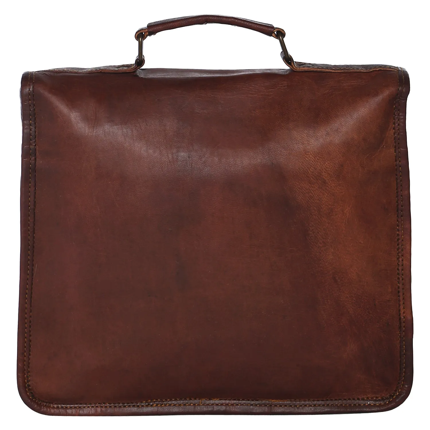 Small Leather Briefcase 11"