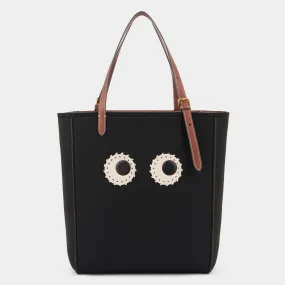 Small N/S Eyes Felt Tote