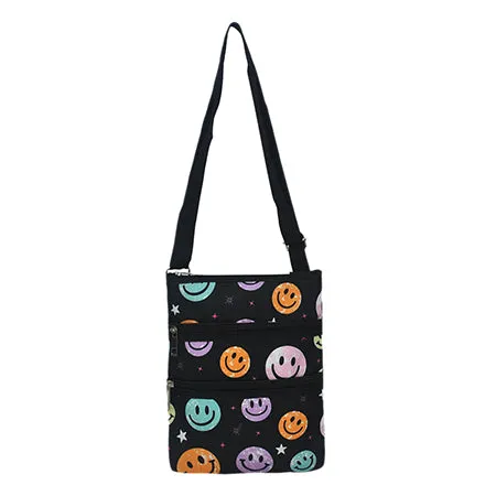 Smiley Faces NGIL Messenger Hipster Bag