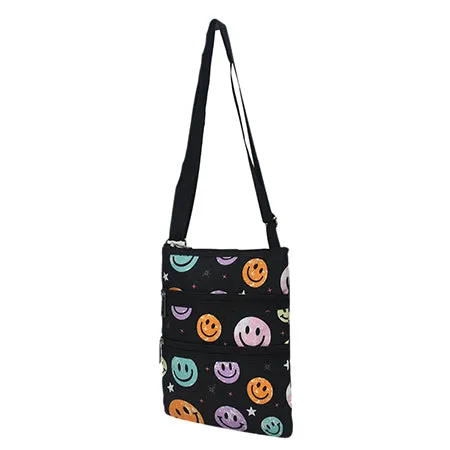 Smiley Faces NGIL Messenger Hipster Bag