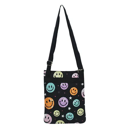 Smiley Faces NGIL Messenger Hipster Bag