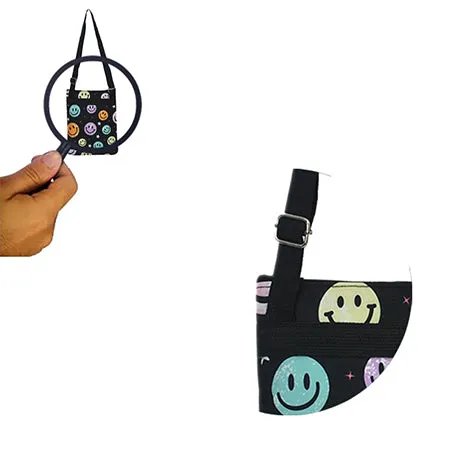 Smiley Faces NGIL Messenger Hipster Bag