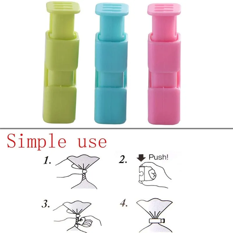 Snack Bag Sealing Clip Set