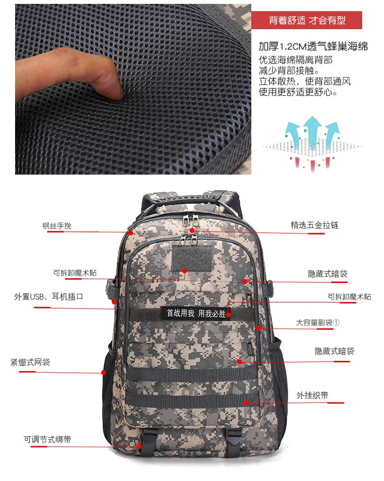 Sport Durable Swagger Bag with Nylon Material Backpack