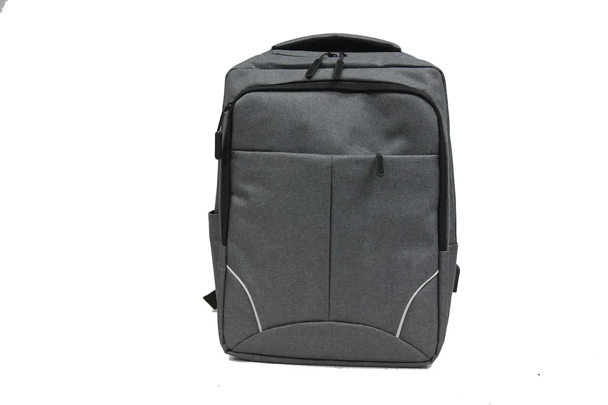 Strapping Waterproof Laptop Backpack with USB Charging Port