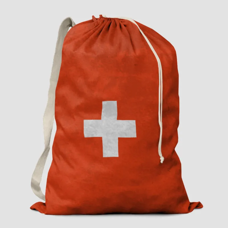 Switzerland Flag - Laundry Bag