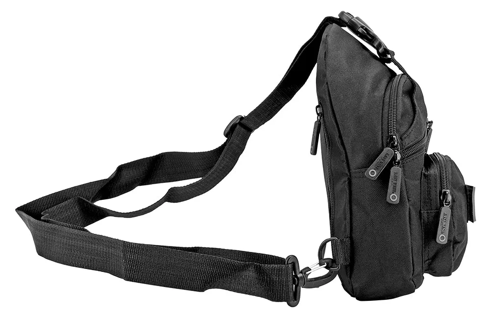 Tactical Gear - Military Side Sling Bag - Black