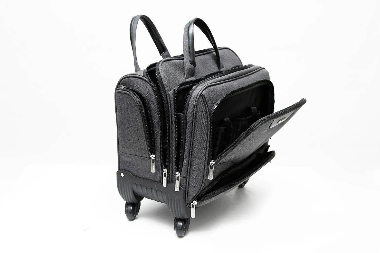 TBSN 101 Santhome Caryonn 17", 4 Wheel Trolley Bag