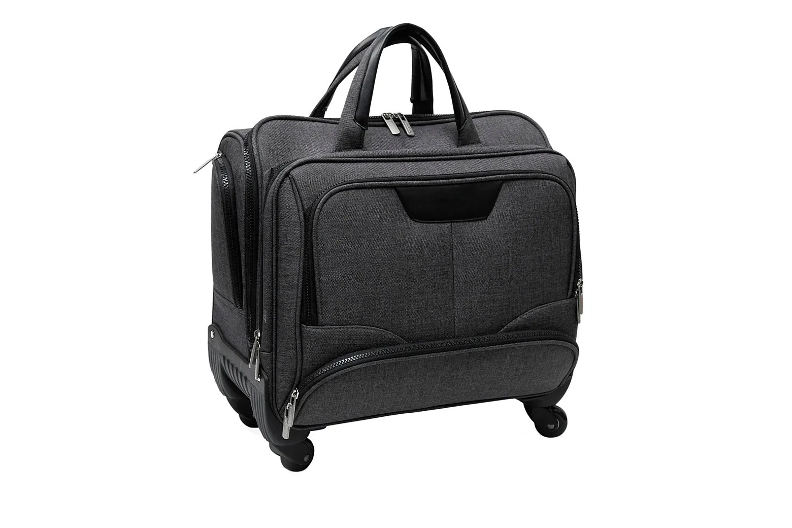 TBSN 101 Santhome Caryonn 17", 4 Wheel Trolley Bag