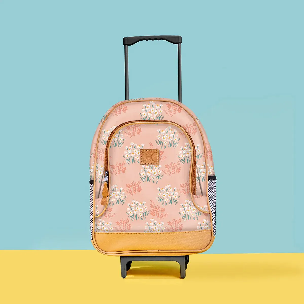 Thandana Laminated Fabric Kid's School Wheelie Backpack