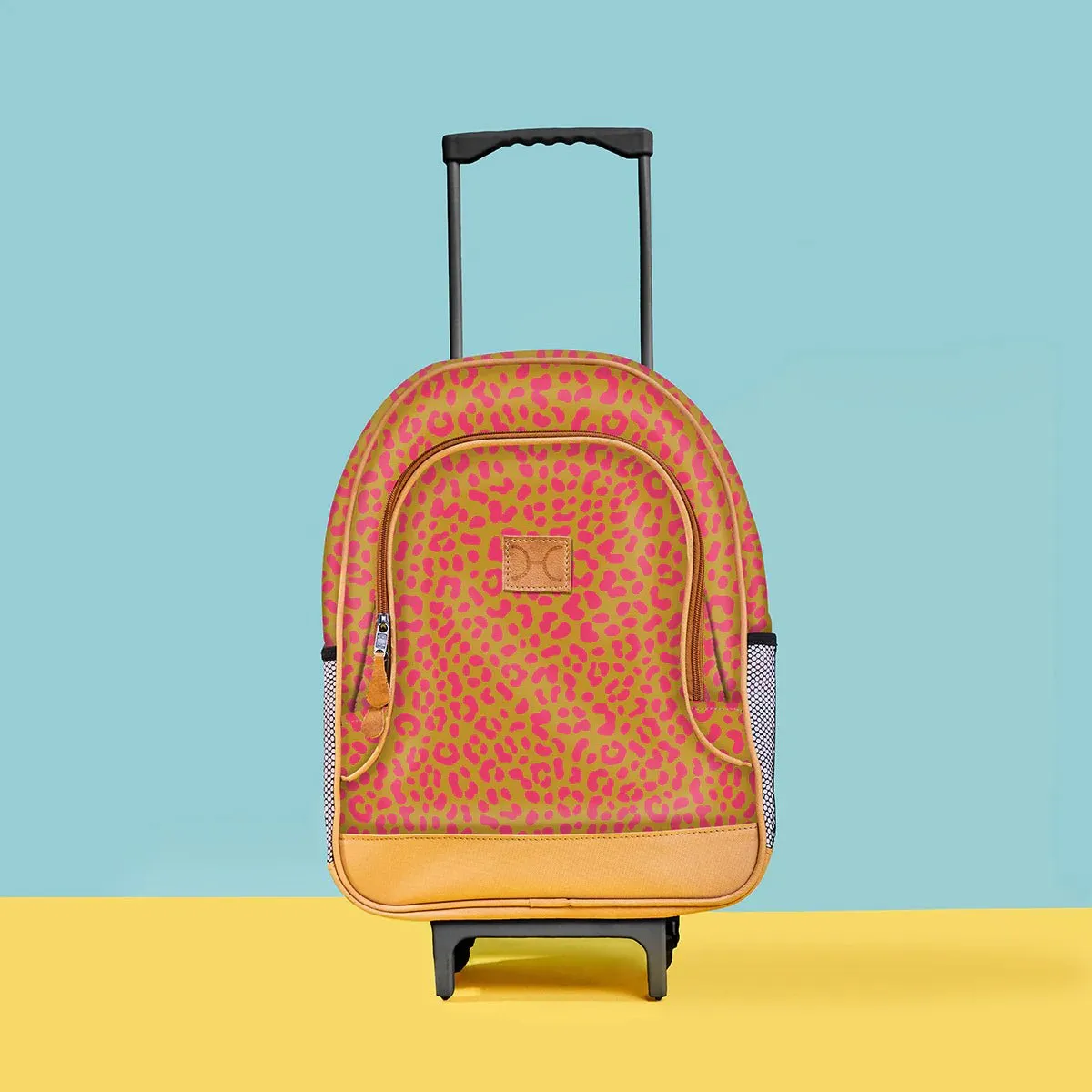 Thandana Laminated Fabric Kid's School Wheelie Backpack