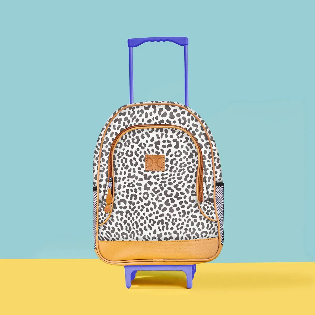 Thandana Laminated Fabric Kid's School Wheelie Backpack