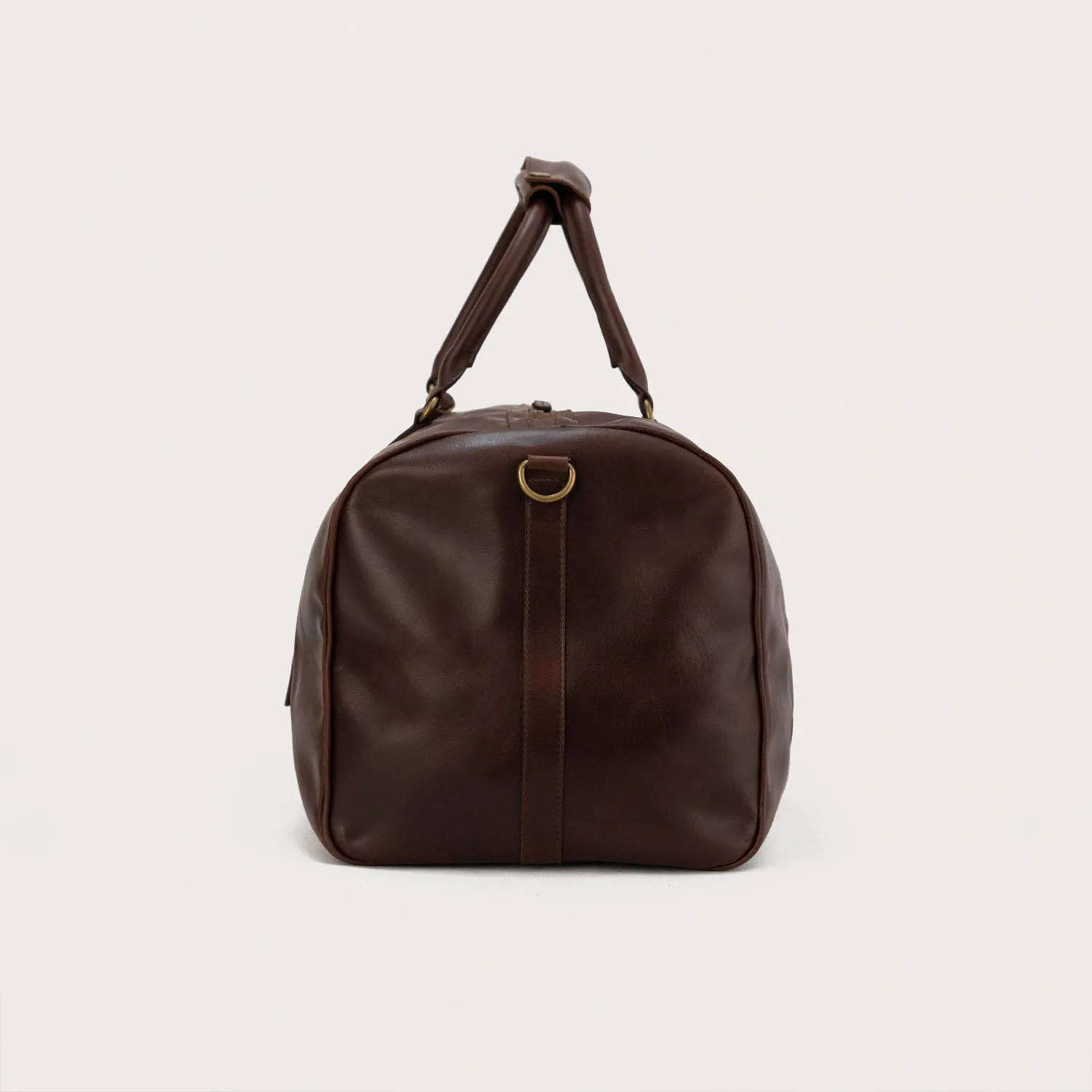 The Darrio Vintage Brown Leather Duffle Bag