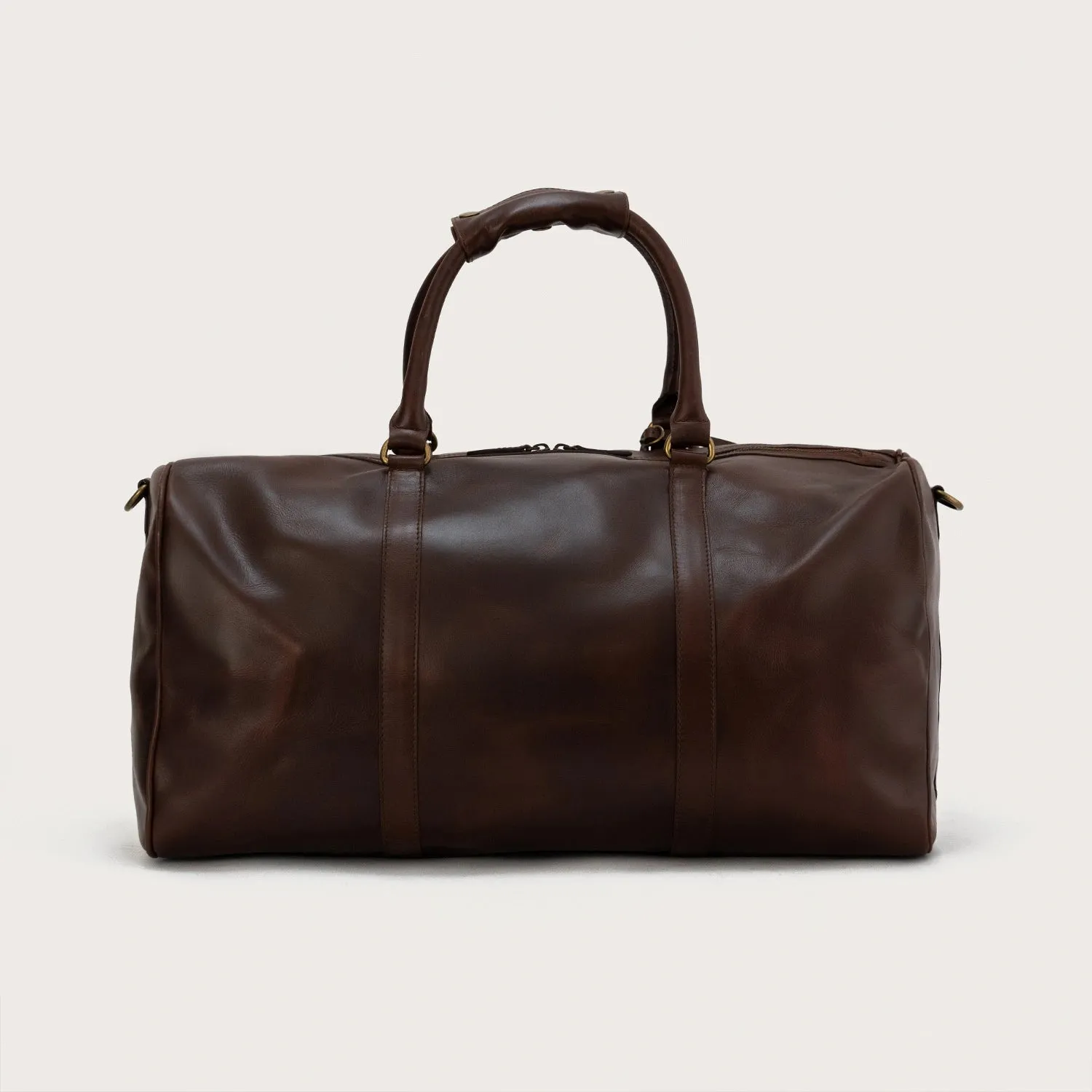 The Darrio Vintage Brown Leather Duffle Bag