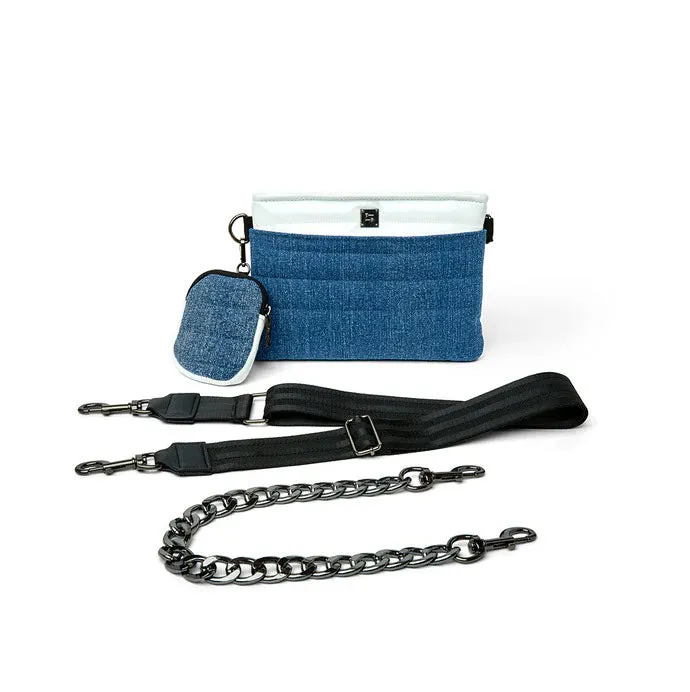 The Downtown Crossbody in Denim