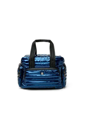 Think Royln Voyager Travel Bag in Glossy Navy