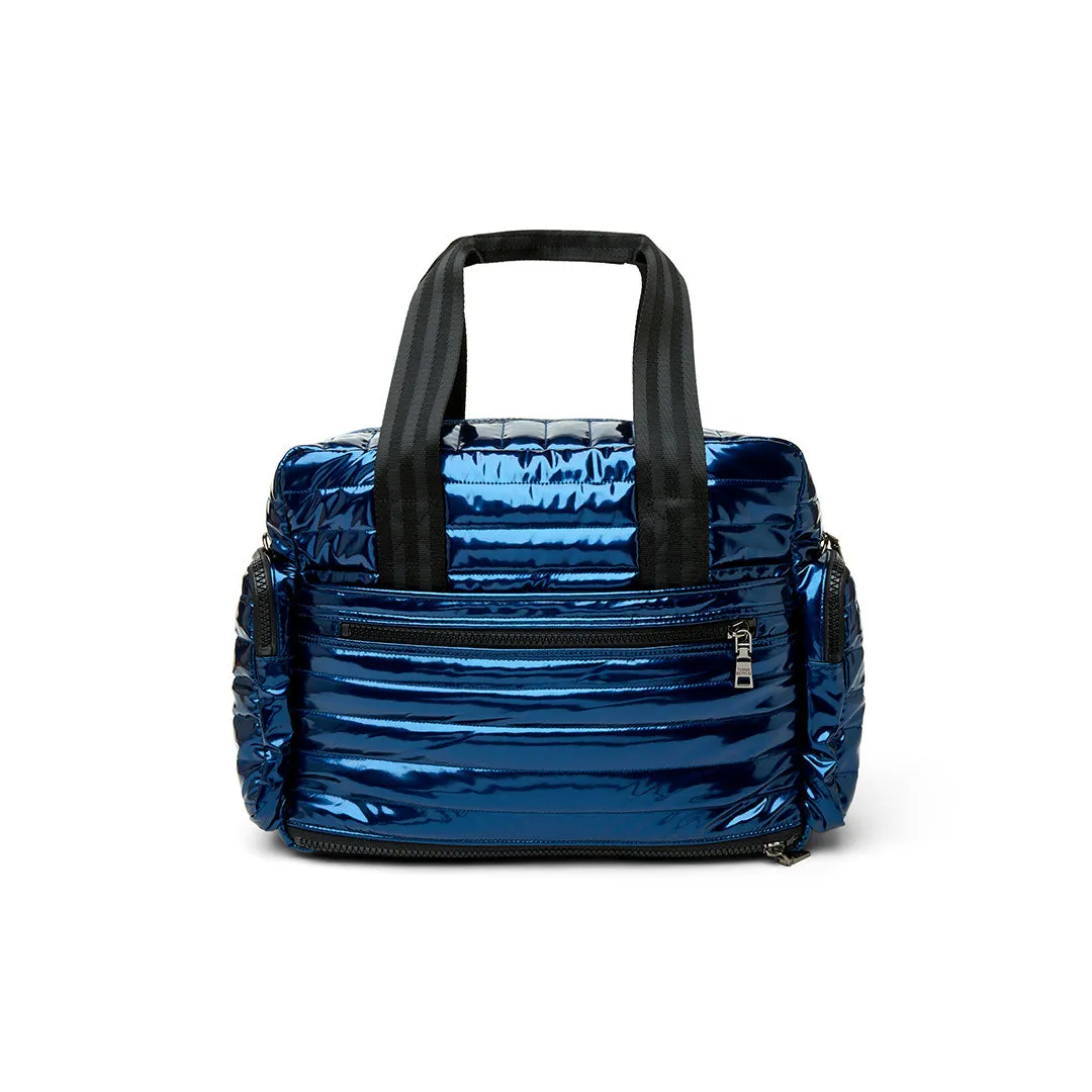 Think Royln Voyager Travel Bag in Glossy Navy