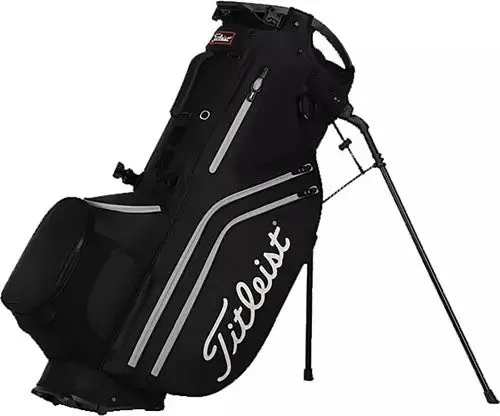 Titleist 2021 Hybrid 4 Golf Bag Stand/Cart Color - Black Grey