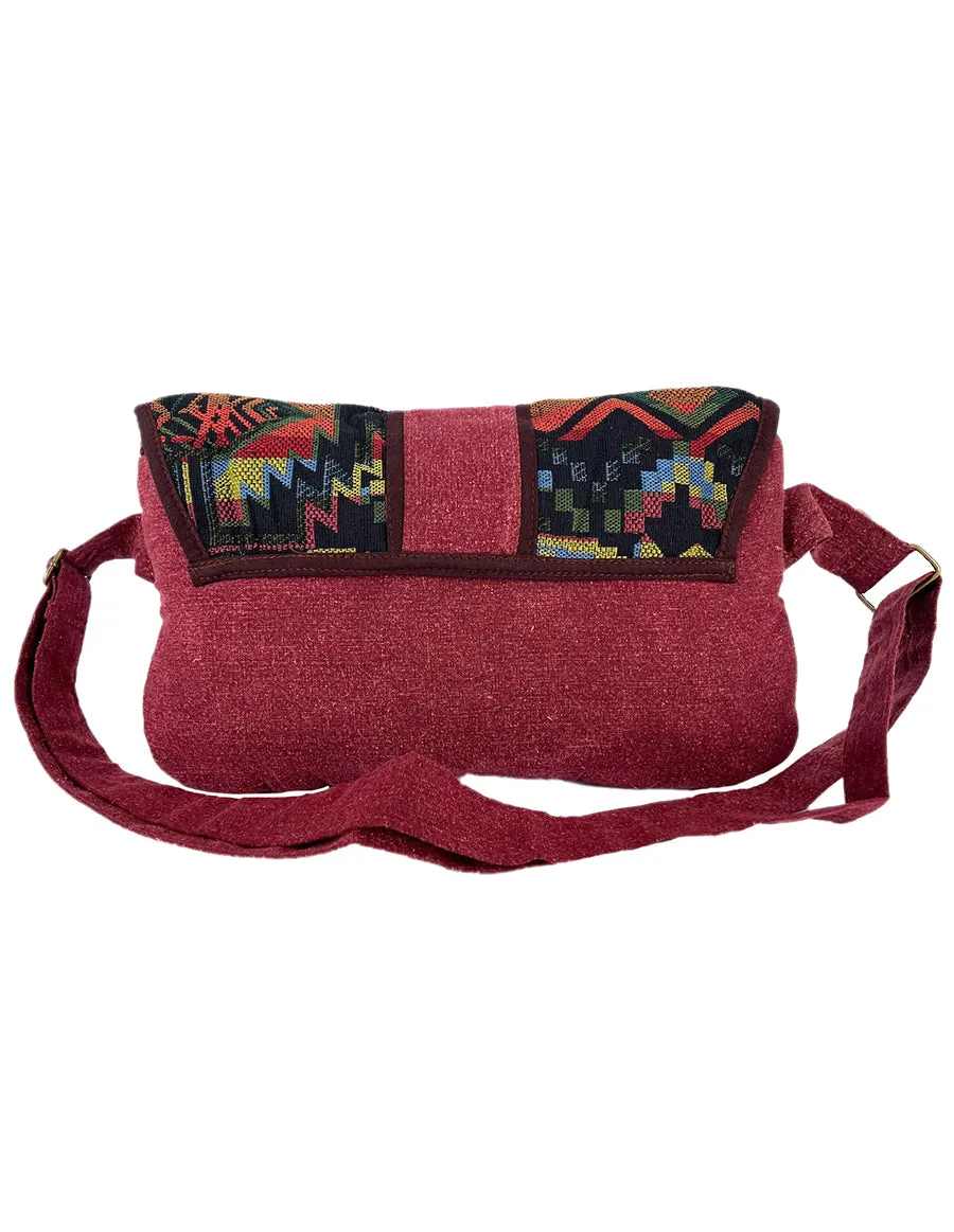 Tribal Print Messenger Bag