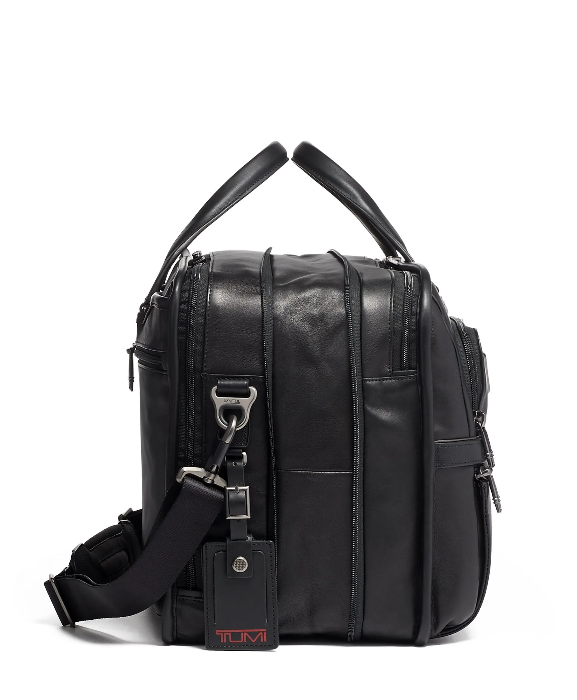 Tumi Alpha Expandable Organizer Laptop Brief - Leather