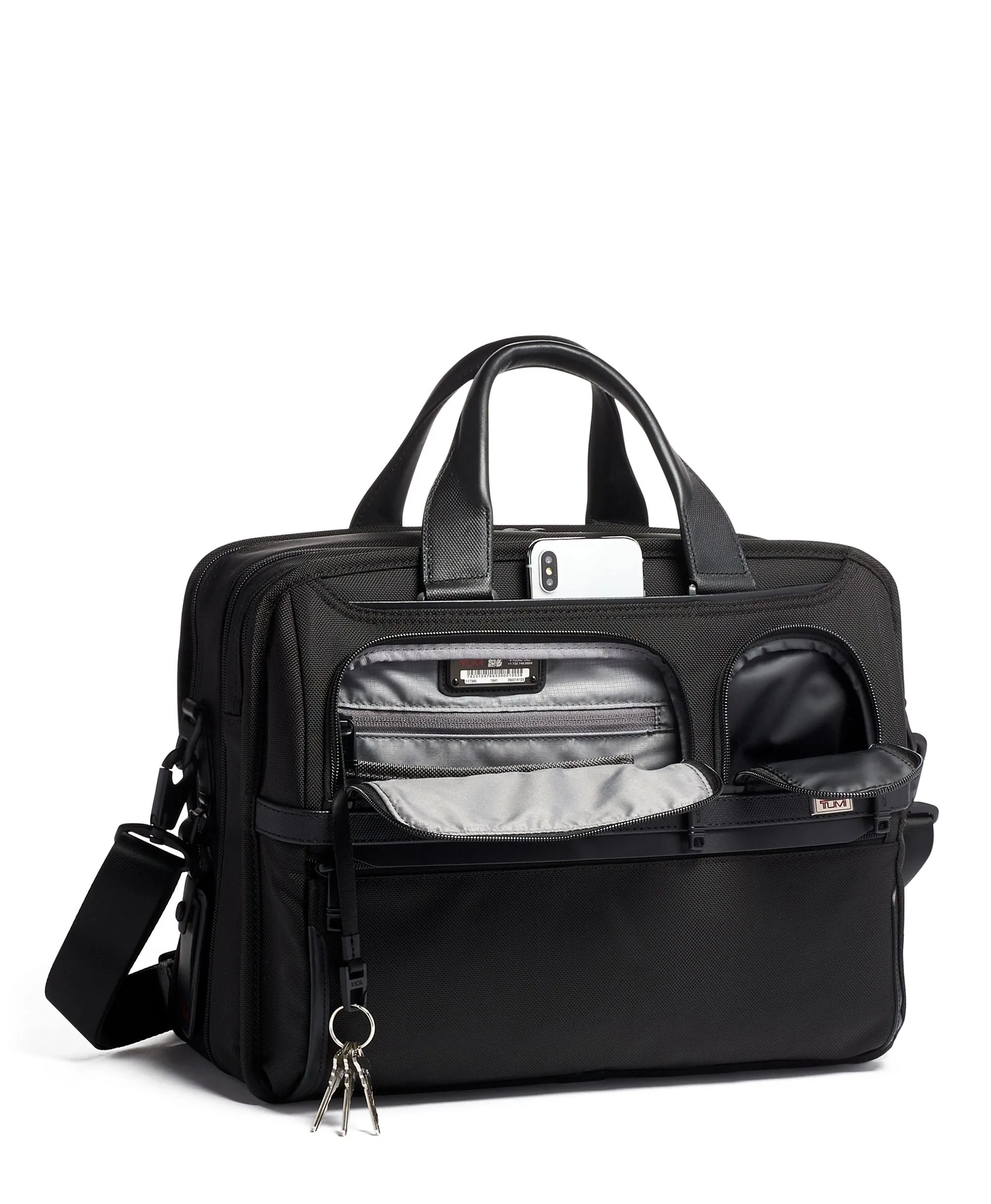 Tumi Alpha Expandable Organizer Laptop Brief