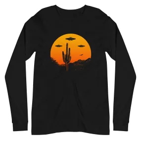 Unisex UFO Country Long Sleeve T-Shirt