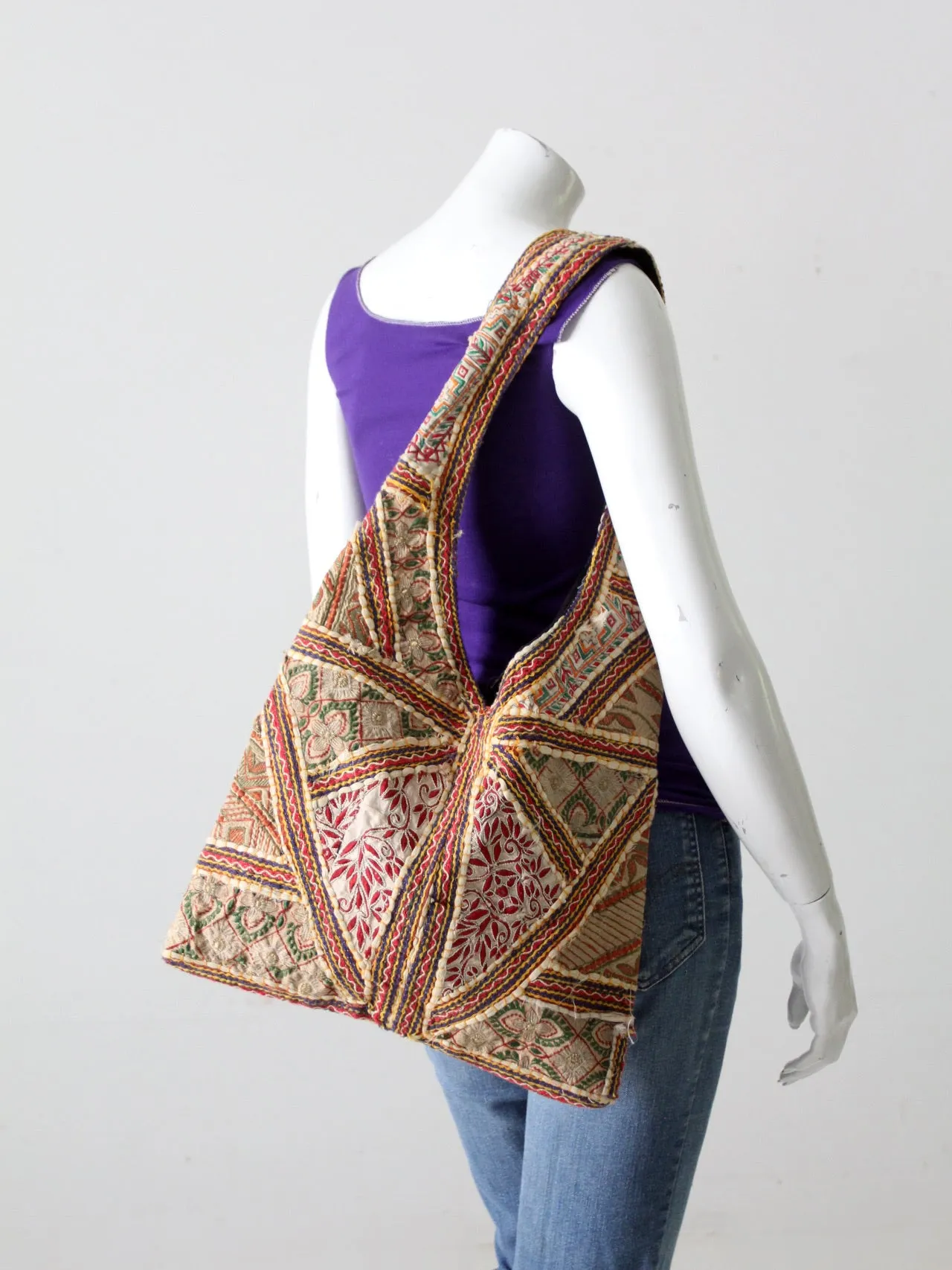 vintage boho hobo bag