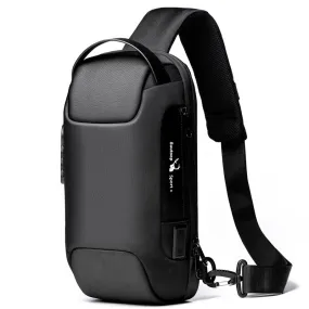 Waterproof USB Anti-Thief Crossbody Bag