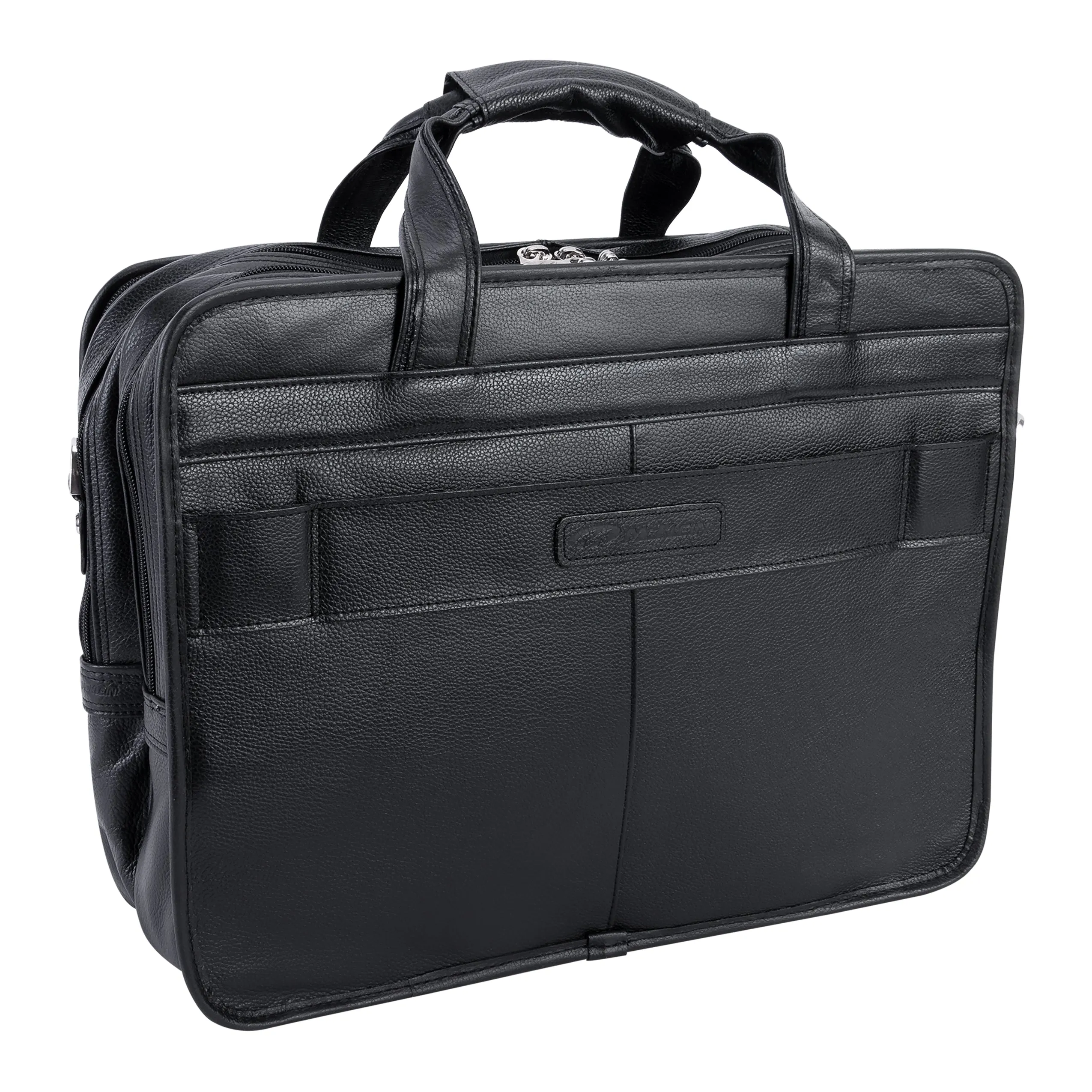 WEST TOWN | 17” Leather Detachable-Wheeled Laptop Case