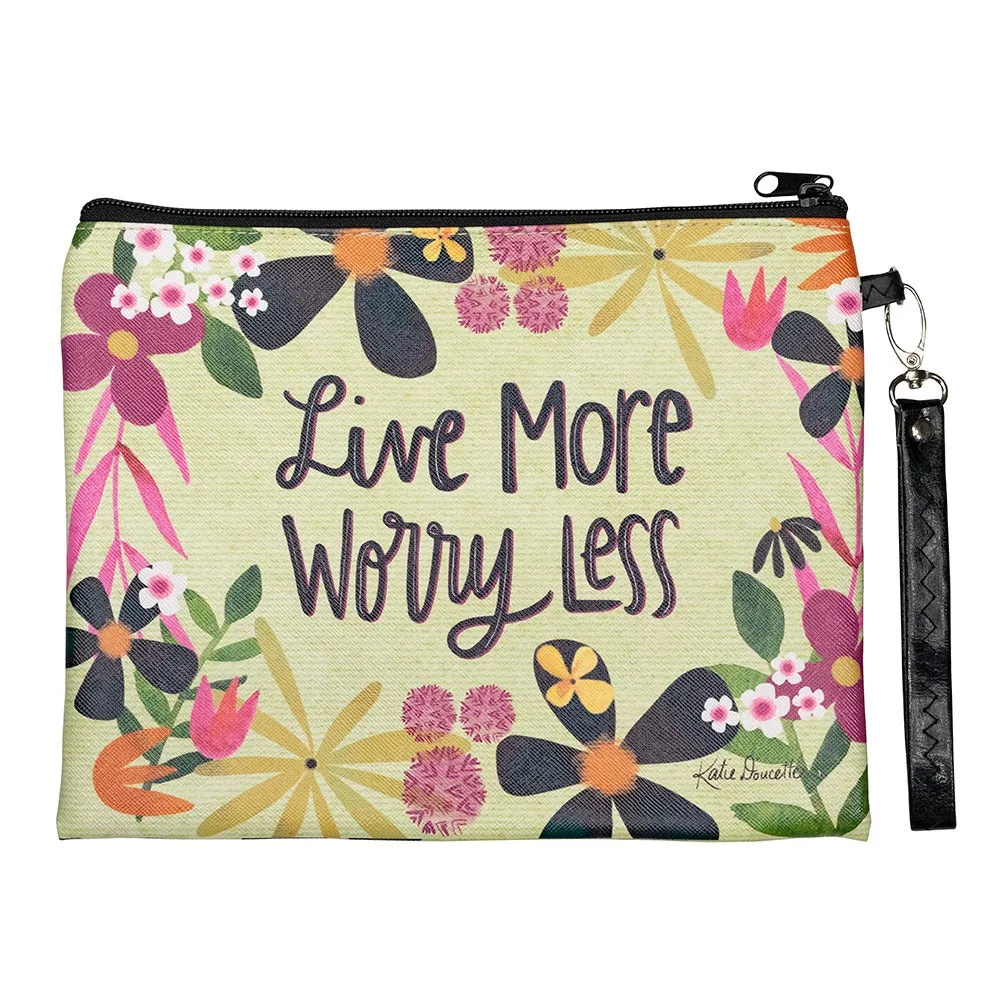 WORRY LESS Makeup Bag