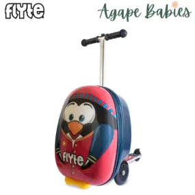 Zinc Flyte Scooter Suitcase Children's Luggage - Perry The Penguin